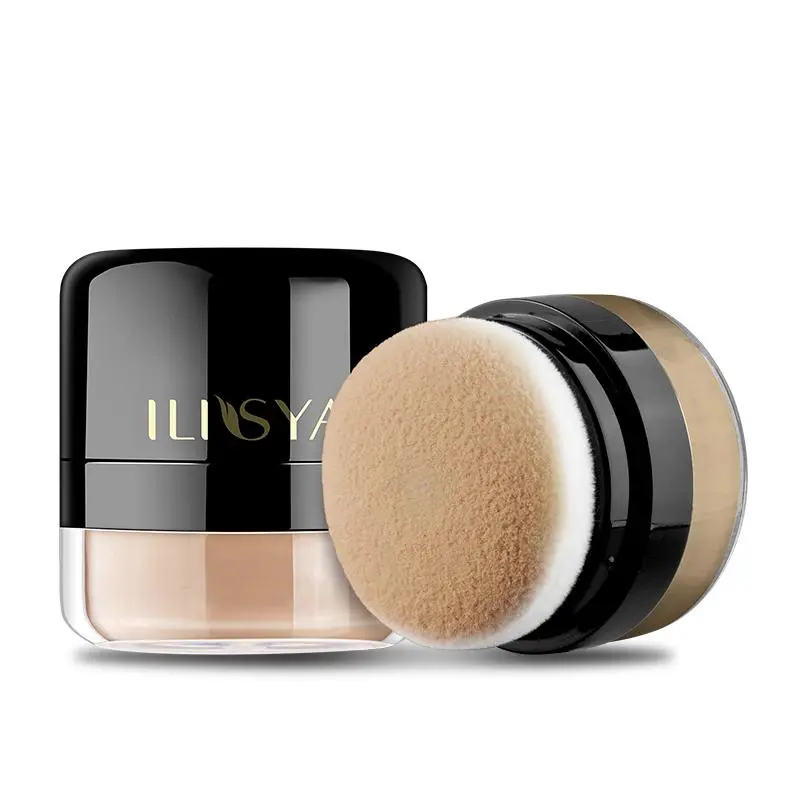 Mushroom Head Honey Powder, Long Lasting Oil Control Makeup Powder, Smooth Natural Look Makeup Setting Powder, Face Makeup Accessories, Cosmetics, Smooths Skin & Completes Makeup