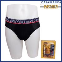 Gambar Casablanca C2018 Celana Dalam Pria Dewasa Isi 2 Casual 100% Spandex Rayon Model Segi Tiga - S dari CasablancaWear Kota Administrasi Jakarta Barat 1 Tokopedia