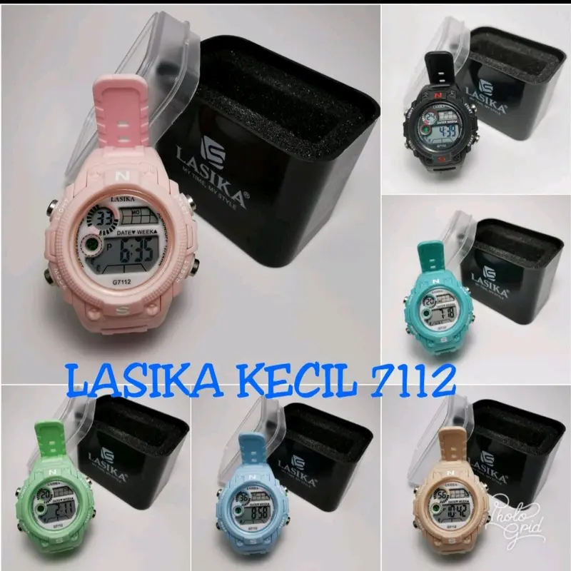 jam tangan digital tahan air ukuran kecil diamter 3.5 cm Digital Tahan air Anak Laki 2