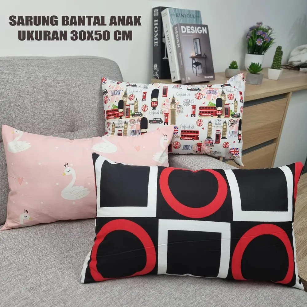 AVACIE - SARUNG BANTAL ANAK 30X50 CM ( SARUNG SAJA )