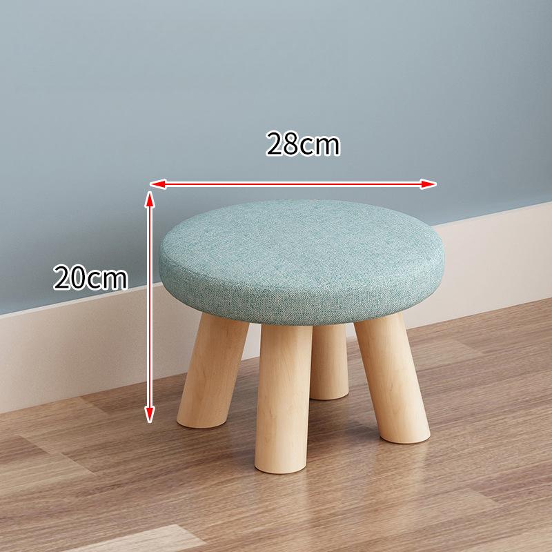 Cute Wooden Child Sofa Stool Cartoon Fashion Creative Small Stool 7