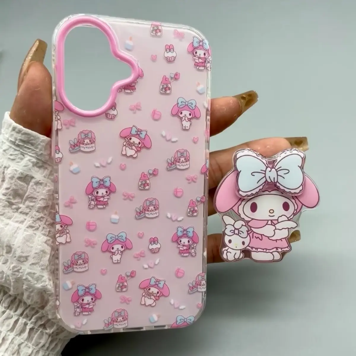Cute design my melody phone case compatible with iPhone 16, 15, 14, 13, 12,  11 Promax, X, XR, XS Max, iPhone 16plus 7, 8, 14, 15plus, pink shockproof  soft case - TikTok Shop Philippines