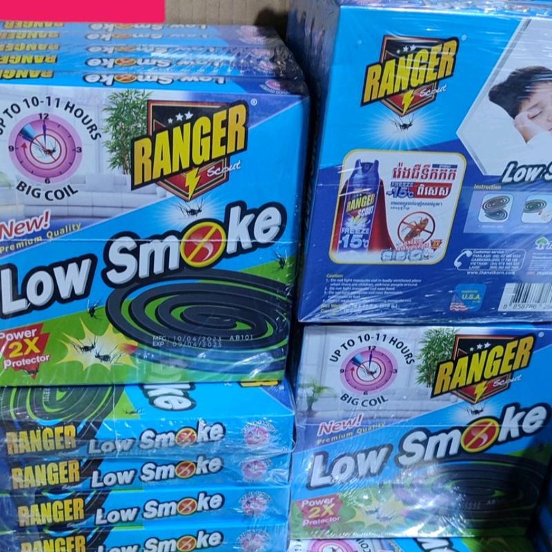 COMBO 10HOP NHAN MUỖI THÁI LAN 12H GANGER LOW SMOMKE LOẠI KHOAN LỚN  DIỆT MUỖI HIỆU QUẢ Nhang