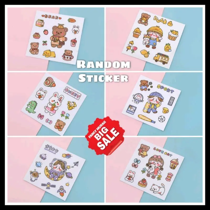 (SALE) STICKER STIKER IMPORT RANDOM BOTOL MOTIVASI / BOTOL MINUM AIR 1