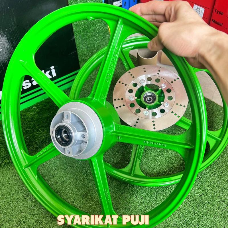 AR80 CUSTOM HIJAU SPORT RIM - TikTok Shop Malaysia