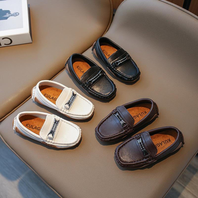 Giày Lười Cho Bé Trai Từ 1 Đến 7 Tuổi Phong Cách Moca Hàn Quốc Chống Trơn Trượt Mẫu Mới Nhất Năm Sandal 7726