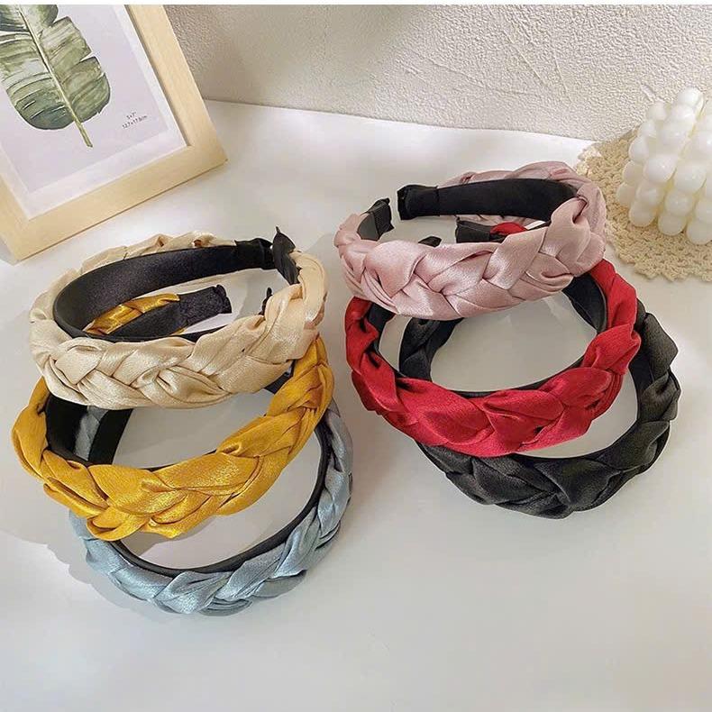  Bờm tóc vải lụa thắt tít dễ thương phụ kiện áo dài HAVANA PK801 