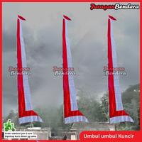 Gambar Umbul umbul Kuncir Merah Putih 4 Meter | Umbul Agustusan Dekorasi Kemerdekaan HUT RI - 5 Meter dari Juraganbendera Kota Surabaya 1 Tokopedia