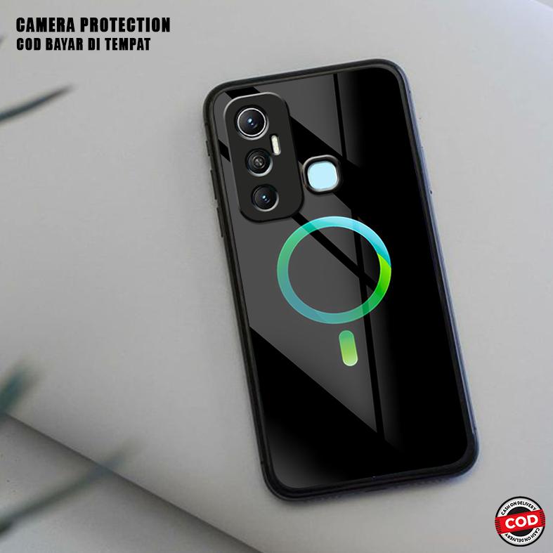 Case I*finix Hot 11 - Hot 11S - Hot 11 Play Softcase Glass Kaca -  Hardcase 2D Glossy - Case Handphone Pelindung Hp Terbaru 2024 - Case Murah Terjangkau - High Quality - Bisa COD Bayar Di Tempat. 6