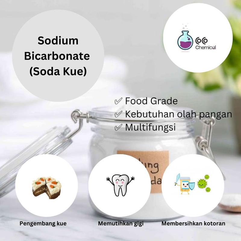 Sodium Bicarbonate / Pengembang dan Pembersih Serbaguna 2