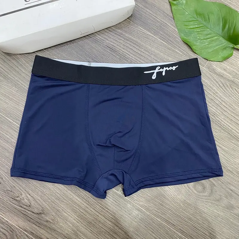 [Mua 6 tặng 1] Quần Sịp Đùi Nam Quần boxer Chữ Ký Cạp Dệt  Chất Vải Thun Lạnh Co Giãn Đa Chiều Quần boxer/quần Menswear 4