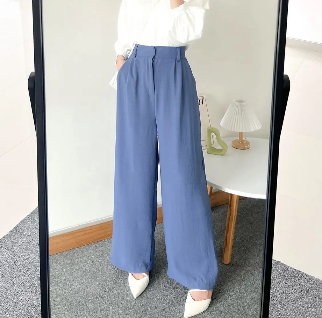CELANA KULOT RAYON CRINKLE