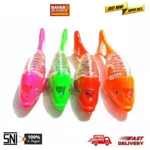 [AnD] Mainan Ikan Mas Koi Bisa Berjalan dan Menyala dengan Musik - Toys