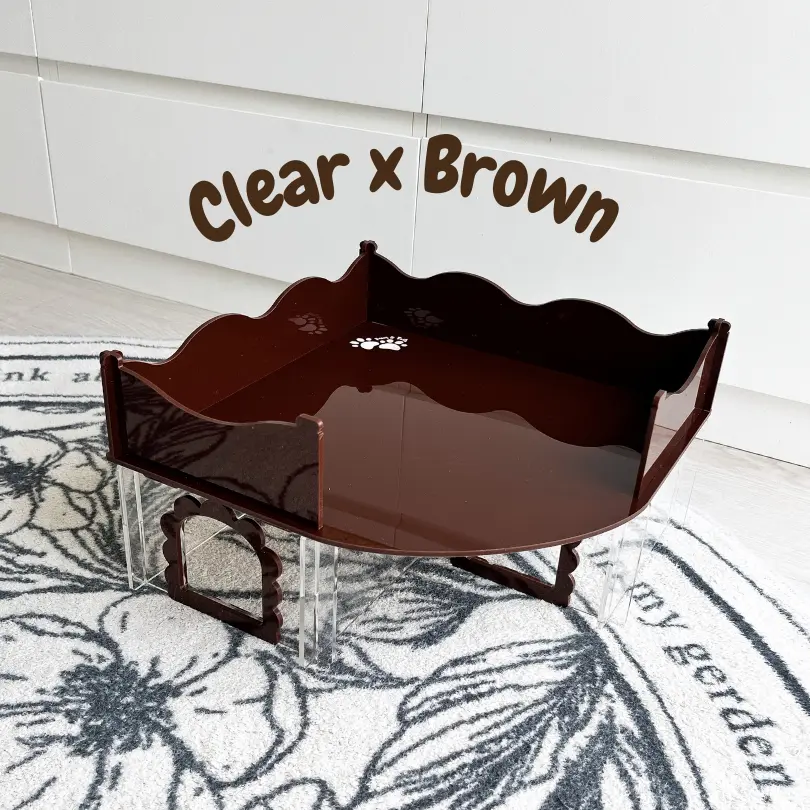 Clear x Brown
