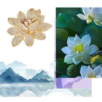 Gambar Brooch Premium Bunga Mutiara Emas – Desain Lotus Elegan,Pakaian Sehari-hari, Anti Alergi untuk Aksesori Busana Wanita 【TOPSLINGS】 - Bros dari allglowsid Kota Cimahi 5 Tokopedia