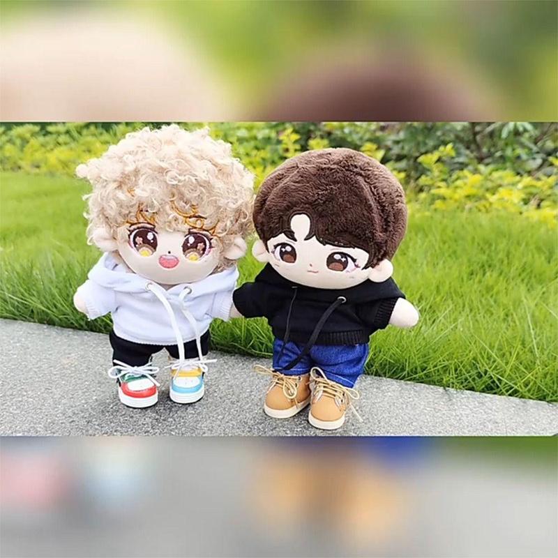 Product Introduction of Hoodie L a B u B u Handmade untuk Boneka Kapas 15cm/20cm, Sweatshirt Outfit Fashion, Top untuk Boneka BJD 1/11 1/12 OB11, 10cm 15cm 20cm 8