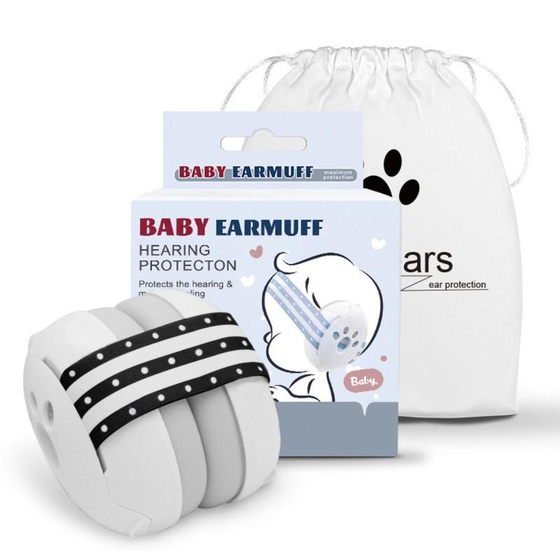 Product Introduction of New Adjustable Baby Noise Reduction Earmuffs Hearing Protection with Elastic Headband Noise Cancelling Headphones ABS Improves Sleep Infant Ear Muffs for Babies and Toddlers 17