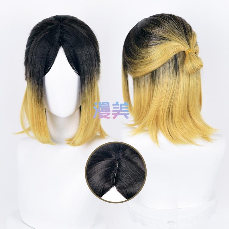 Tóc Giả Kozume Kenma, Manmei Chính Hãng, Thích Hợp Hóa Trang Haikyuu!!, Phù Hợp Với Kích Thước Đầu 50-60cm 3