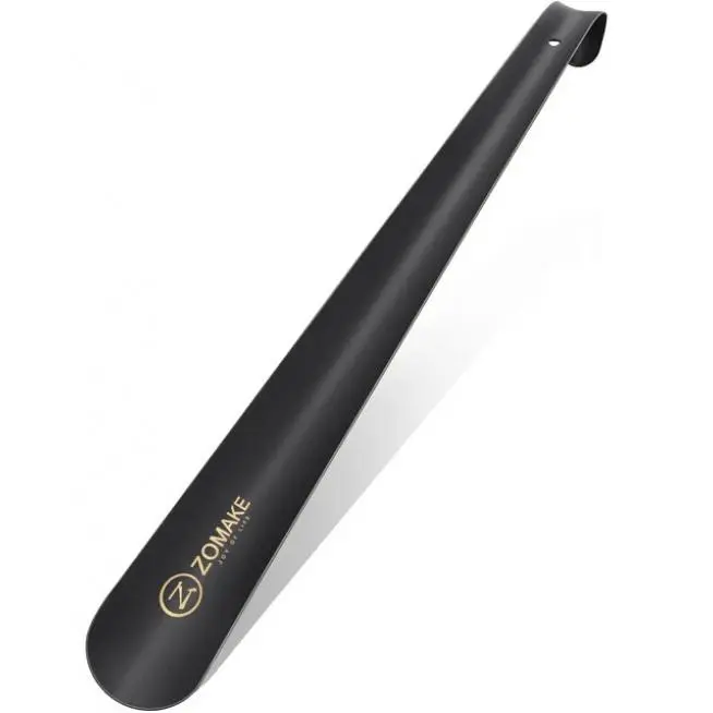 Sừng Giày, Chất Liệu Kim Loại, Cán Dài, 42cm, Sừng Giày Bằng Da, Thìa Không Uốn Cong, Dụng Cụ Gia Đình, Thích Hợp Cho Phụ Nữ Mang Thai, Đau Lưng, Người Già 6