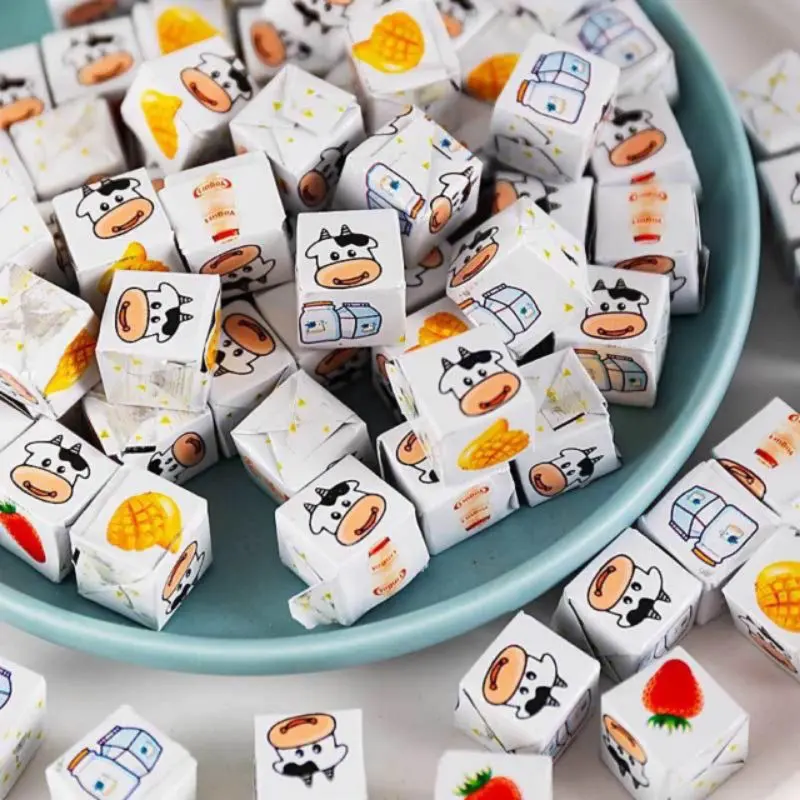 100g Kẹo viên phô mai cheese cube - bánh kẹo ăn vặt ngon Snack Candy Food Thức Ăn Viên Kẹo 6
