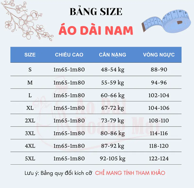 Áo dài cách tân nam 3 tà truyền thống gấm cao cấp 4 màu {50-105kg} - Áo Dài Hoàng Mai Menswear 8
