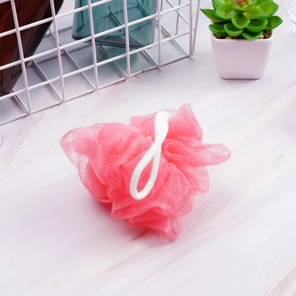 5/10 Pcs Flower Bath Ball Bath Tubs Towel Scrubber Multicolor) Body Rub Mesh Brush U5C1 K1L3