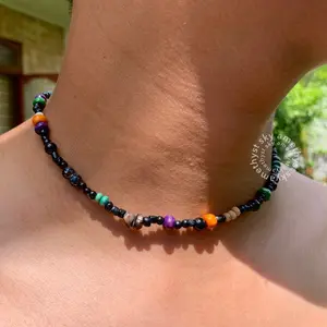 DAFFA | AMETHYST SKY | ETHNIC | MANIK ETNIK | CHOKER NECKLACE | KALUNG |  Anniversary Daily