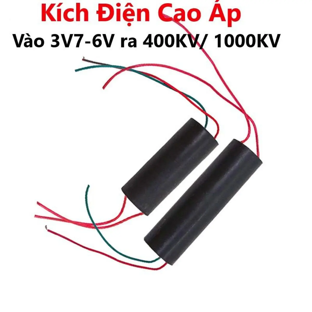 kícḣ Điện Cao Áp, Vào 3V7-6V ra 400KV, 1000kV (Máy đánh lửa, dùi cui) - Module tăng áp