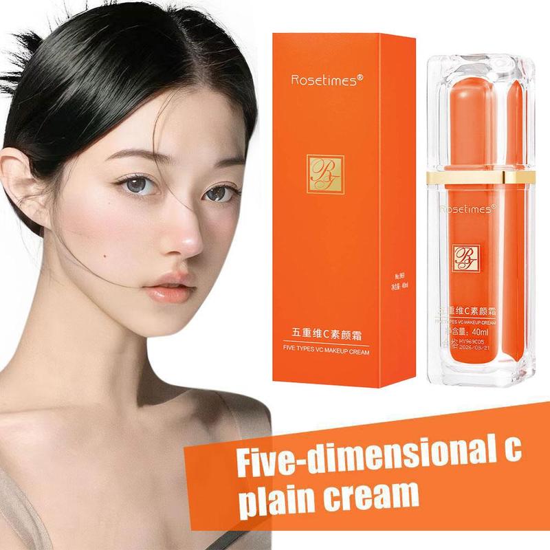 Product Introduction of 【Buy 1 Take 1】VC Makeup Primer Moisturizing Primer Blemish Waterproof Long-lasting Oil Control Primer 40ml*2pcs 16