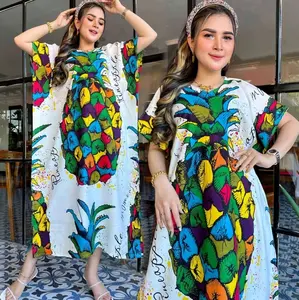 Daster lowo motif terbaru ukuran jumbo resleting busui bumil Rayon Wanita