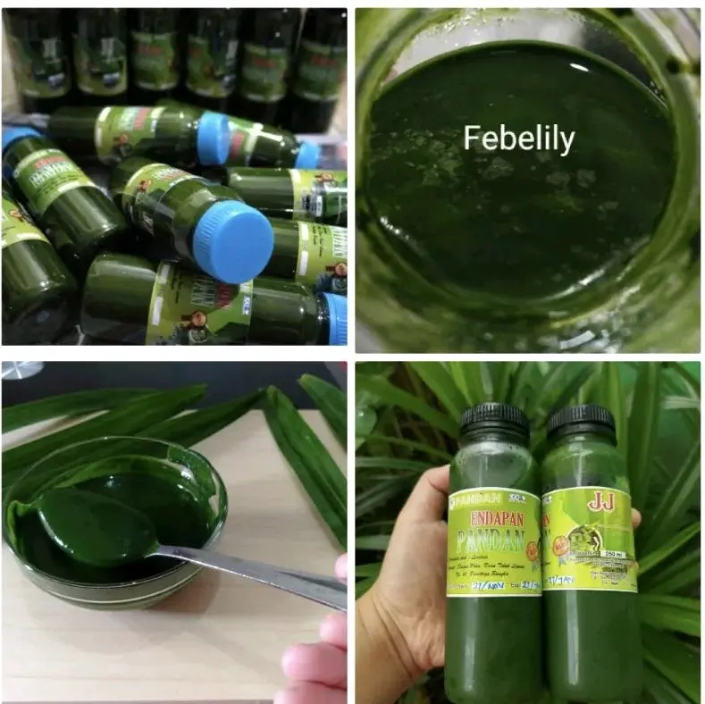 Endapan Panda JJ/Pasta Pandan Pewarna Makanan Asli