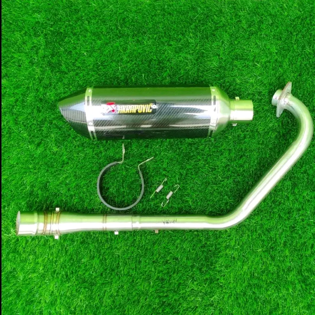 Knalpot Akrapovic Layang Vixion R15 Sonic CB CBR 150R Verza Megapro Satria FU dll