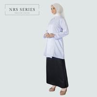 Gambar NRS Series - Baju PDH Putih Seragam Dinas PNS Tunik Setelan - hitam putih set rok, S dari NRS Series_NEW Kab. Tasikmalaya 3 Tokopedia