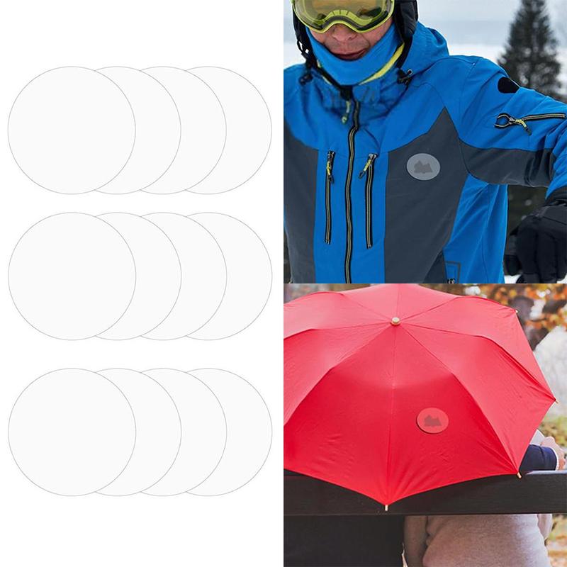 Product Introduction of Repair Patch Inflatable Repair Kit, 12Pcs Waterproof Multipurpose TPU Tent Repair Tape Outdoor Air Mattress Repair Kit For Inflatable Toys Canvas Pool Float And Tub Air Bed 18