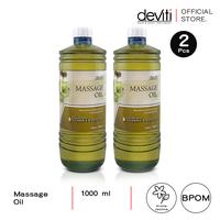 Gambar deviti COMBO 2 Massage Oil Yasmine 1 LTR Aroma Melati Body Oil Aromatherapy Minyak Pijat BPOM CMB02 Melembutkan Vitamin Argan - Melati Body Oil dari Deviti Kota Administrasi Jakarta Barat 1 Tokopedia