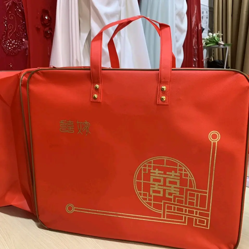 Vali cưới- túi đựng trang phục cưới- chăn ga gối cưới