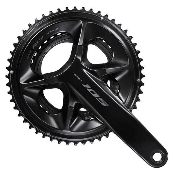 Bác sĩ Xe Đạp Bộ Giò Dĩa Xe Đạp SHIMANO 105 FC-R7100 For Rear 12-Speed Hollowtech 2 170mm 50 34T và 52 36T W O CG W O BB Parts Front Chainwheel Dành Cho Xe Đạp Đường Trường Road Bike Gắn Xe Đạp Không BB