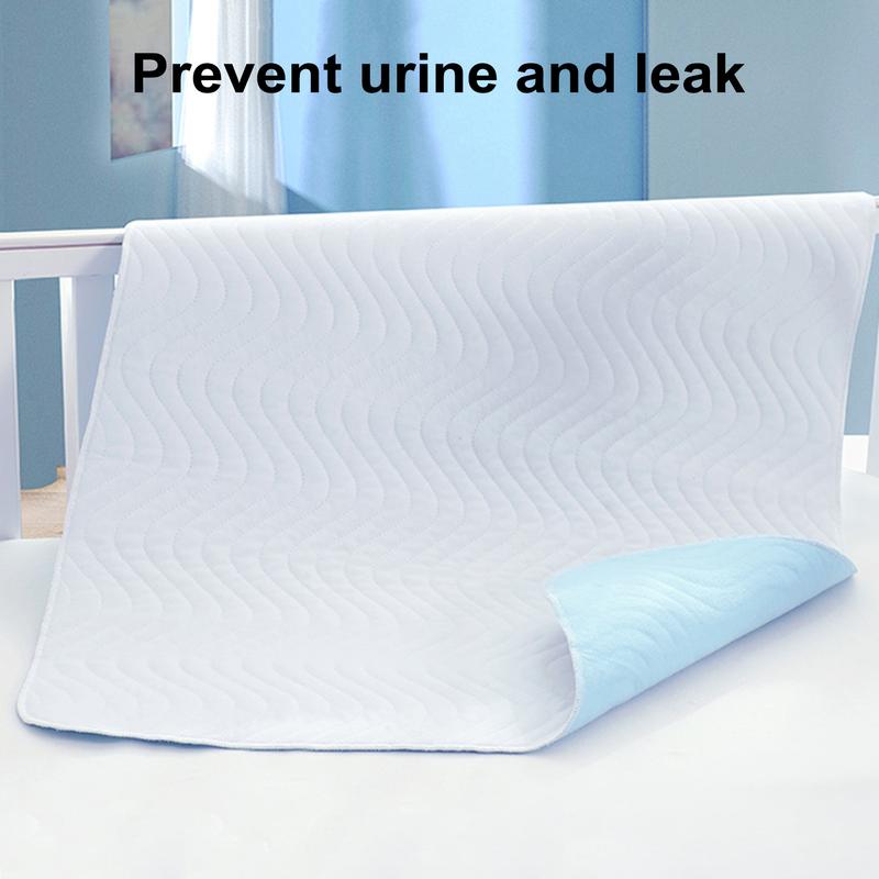 Washable Underpad for Bed Heavy Absorbency Reusable Incontinence Pads for Kids Adult Elderly And Pets Waterproof Protective Pad for Bed Couch Sofa Furniture Floor 0