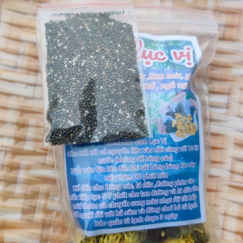 Sâm lục vị tặng hạt chia giải khát Hữu cơ Trà 2