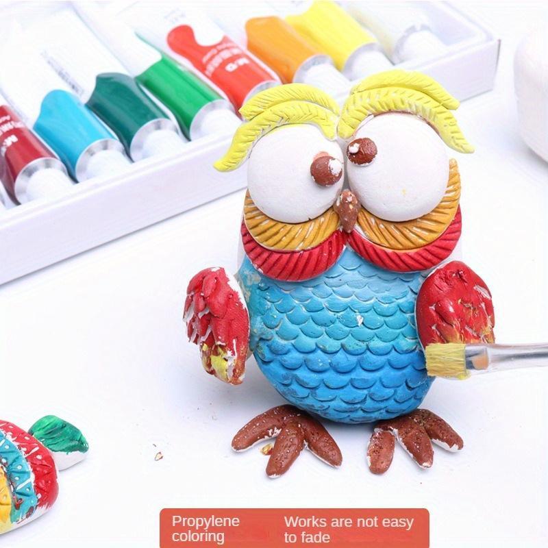 Product Introduction of Air Dry Modeling Clay Set, 1 Set Shaping DIY No-bake Air-drying Clay with Tools, Ceramic Sculpture Clay Set 4