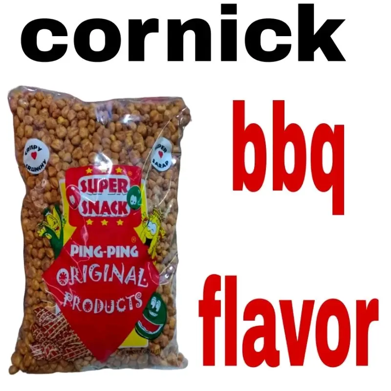 cornick ( cornik popnik corn puff ) bbq flavor approximately 500 grams ...