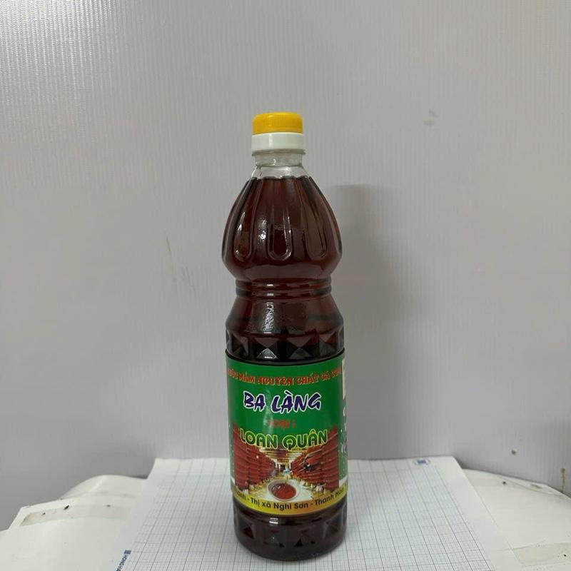 Nước mắm cốt cá cơm ủ 2 năm với 38 độ đạm. Giá khuyến mãi 1