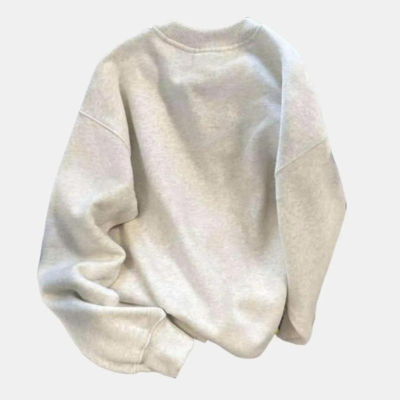 Áo nỉ cổ tròn HELO KITTY sọc Đỏ form rộng chất nỉ Tàu cho nữ - Women, Top 3