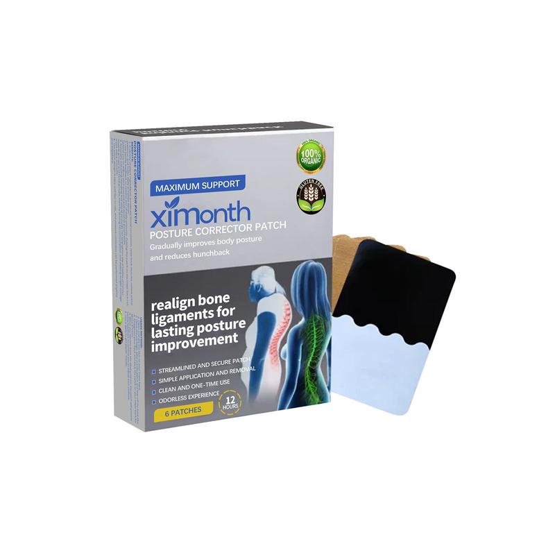Ximonth Posture Correction Patch Shoulder Lumbar Spine Back Posture ...