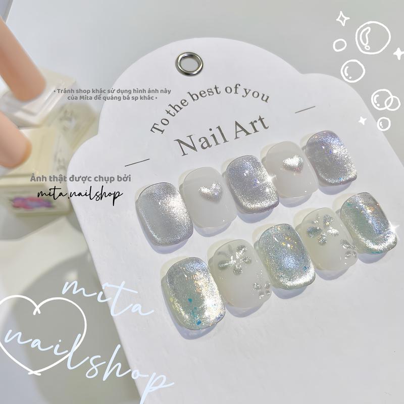  SƠN GEL MẮT MÈO ÁNH NƯỚC THẠCH NHŨ ánh màu cực xinh siêu sáng 