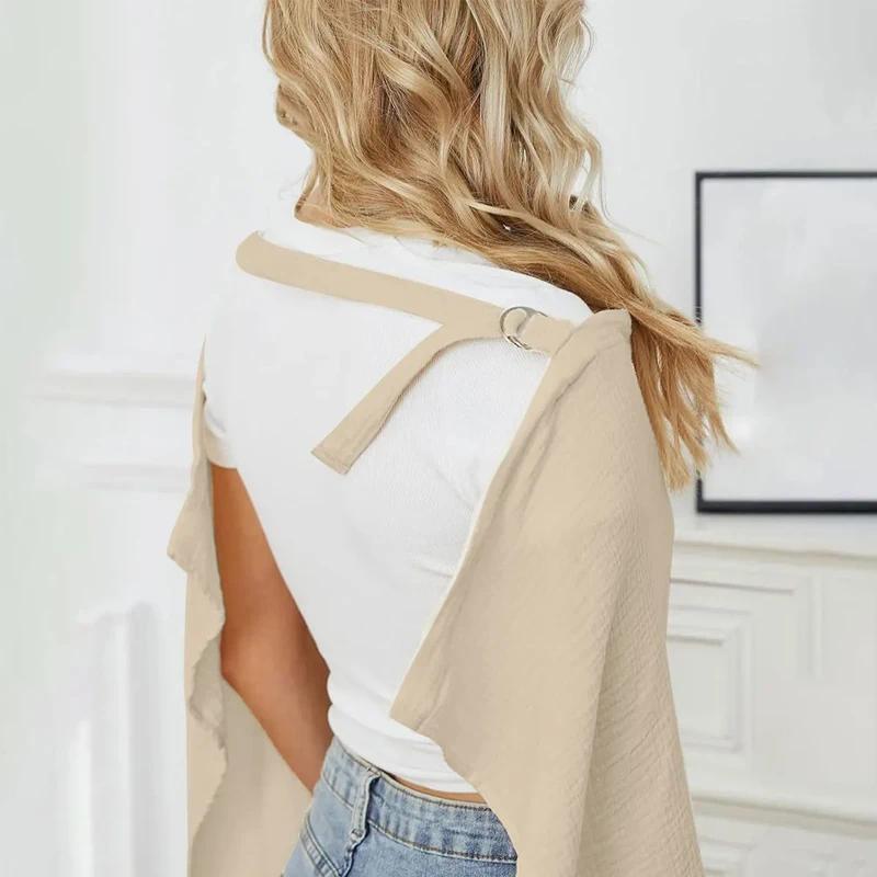 Product Introduction of Baby cotton blanket breast-feeding mother breast-feeding anti-exposure breast-feeding towel 2
