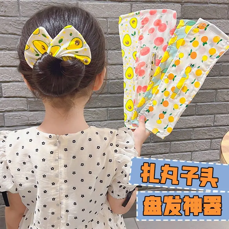 Dây Buộc Tóc Kẹp Chuối Mùa Hè Cho Trẻ Em, Đồ Trang Trí Tóc Búi Tóc, Cho Bé Gái Và Bé Gái, Miếng Dán Tóc Updo, Vật Phẩm Updo, Bán Chạy, Năm 2025