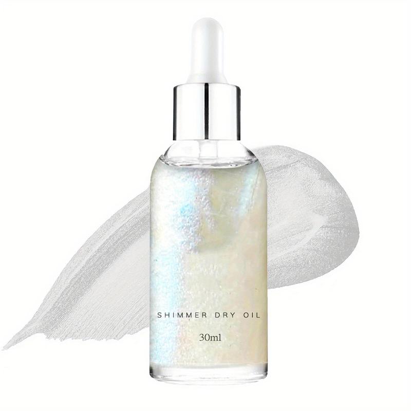 Shimmer Dry Oil, Moisturizing Body Highlighter, Hydrating Body Essence, Body Care Product for Women & Men, Perfect for Parties 0