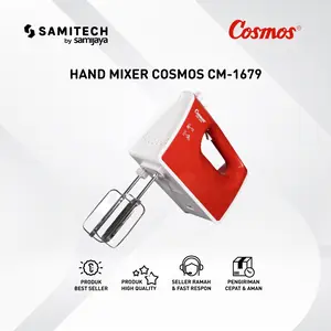 [COD] COSMOS CM1679 / CM-1679 HAND MIXER TURBO KNOP Mesin Pengaduk Garansi Resmi