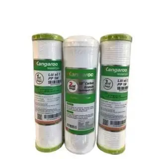 Bộ lõi lọc nước Kangaroo 1,2,3 cho máy lọc nước thường